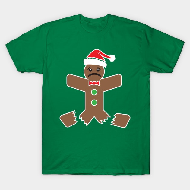 Gingerbread XMAS Shirt T-Shirt by BentonParkPrints